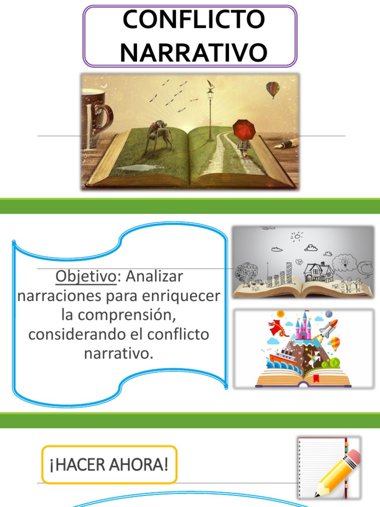1. Conflicto Narrativo Trama (narrativa) Narrativa