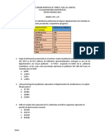 Evaluaciones Finales Matematicas 3º Periodo