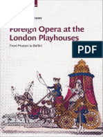 Foreign Opera at The London Playhouses