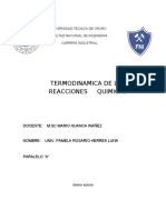 Termodinamica de Las Reaaciones Quimicas.777