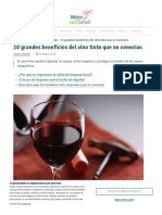 10 grandes beneficios del vino tinto que no conocías – Mejor con Salud