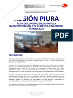 Piura - Plan de Contingencia ICN 2020