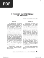 Teologia Fronteiras do UNiverso