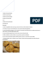 Receitas Scones Dia do Pai