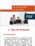 Tipos de sociedades 