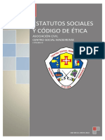 Estatutos Sociales y Código de Ética Centro Social Madeirense