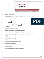 Exercicios de Reações Orgânicas PDF