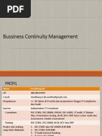 Sistem Manajemen Keberlangsungan Bisnis ISO 22301 | PDF | Bisnis