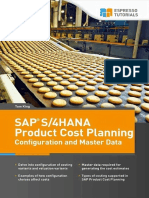Product Cost Planning Configuration and Master Data v2 PDF