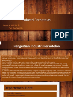 Industri Perhotelan dan Dampaknya