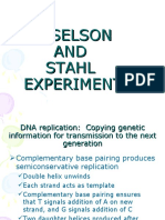 Meselson AND Stahl Experiment
