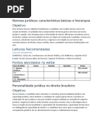 Direito Interno bibliografia