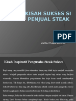 Kisah Sukses Si Penjual Steak