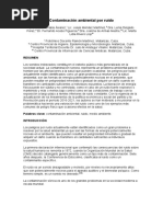 articulo contaminacion y ruido