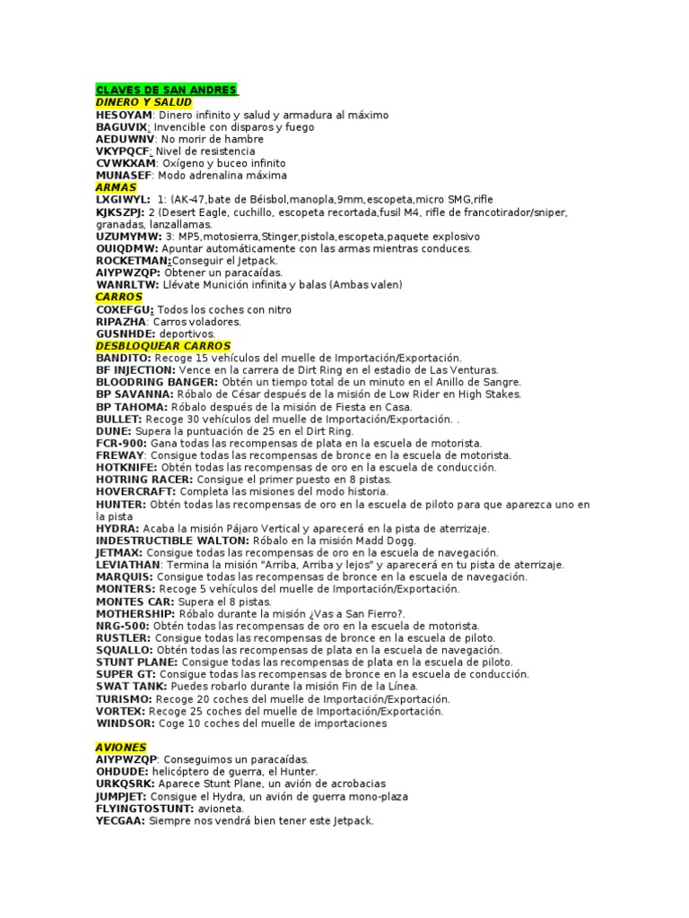 Claves de San Andres PDF Armas de fuego Armas de proyectiles