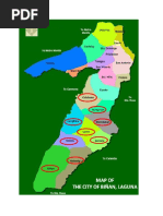 Detailed Calapan City Barangay Map | PDF