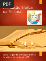 Animação Bíblica da Pastoral