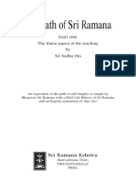 The Path of Sri Ramana Part One PDF