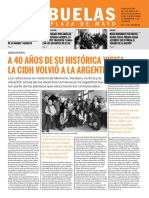Mensuario 185 de Abuelas de Plaza de Mayo - Sept 2019 Argentina