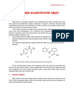 Analisis Kuantitatif Obat