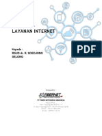 RSUD Dr. R. SOEDJONO SELONG - Proposal Layanan Internet Corporate FIBERNET PDF