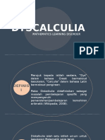 MS Dyscalculia