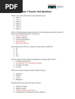 CCNA1 Chap7 Practice Test Questions