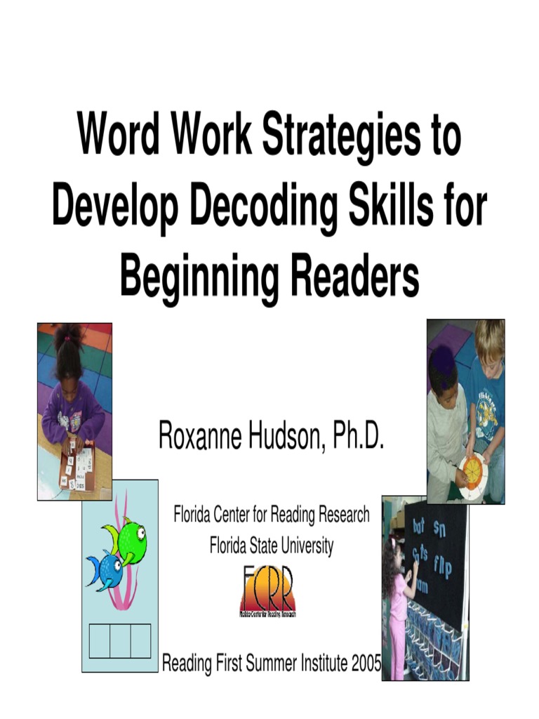 Decoding Skills Strategies for Readers | PDF | Phonics | Reading (Process)