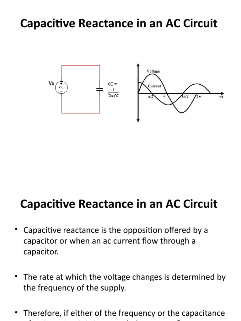 Capacitive Reactance PDF
