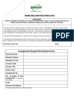 T-DF Assignment Declaration Form 1-2020 (Version 003)