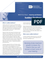 Sudden-Deafness NIDCD PDF