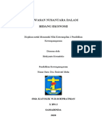 Makalah Tenang Wawasan Nusantara (Ekonomi)