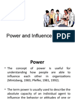 Materi Power & Influence