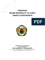 Proposal Rehab Musholla Al-Ilmu Sman 9 Yogyakarta PDF