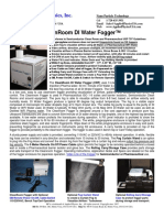 CleanRoom DI Water Fogger PDF