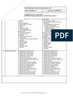 PROSEDUR PEMERIKSAAN DAN PENGUJIAN LIFT. No Lingkup Pekerjaan Baru (Sertifikasi) Lama (Re-Sertifikasi)