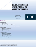 Sterilizationanddisinfectantsinprosthodontics 181226044108 PDF