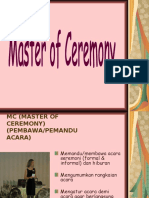 Master of Ceremony