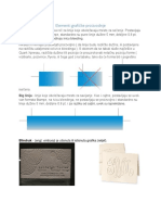 Elementi Graficke Proizvodnje