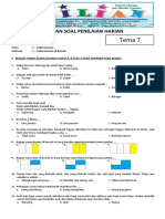 Soal Tematik Kelas 2 SD Tema 7 Subtema 1 Kebersamaan Di Rumah Dan Kunci Jawaban PDF