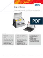 BAUR oil testing software manages data