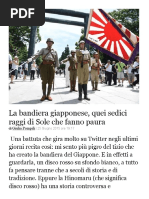 Giappone - Bandiera, La Bandiera Dell'esercito Del Sol Levante Kyokujitu Ki Seconda Guerra Mondiale Vintage