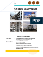 Company Profile Pt. Reka Konstruksi PDF