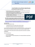 Umoja Job Aid - Exception Process - Transfer Between Storage Locations in The Same Plant v1 PDF