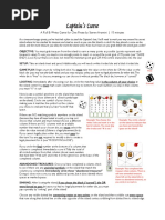Dice Game Rules and Instructions | PDF | Dice | Gaming