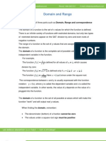 Download Math Worksheet-Domain and Range by EducareLab SN45287514 doc pdf
