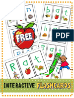 Flashcards CVC Mystery Words