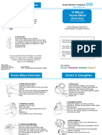 Tennis Elbow Exercises PDF