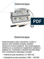 Elektroterápia