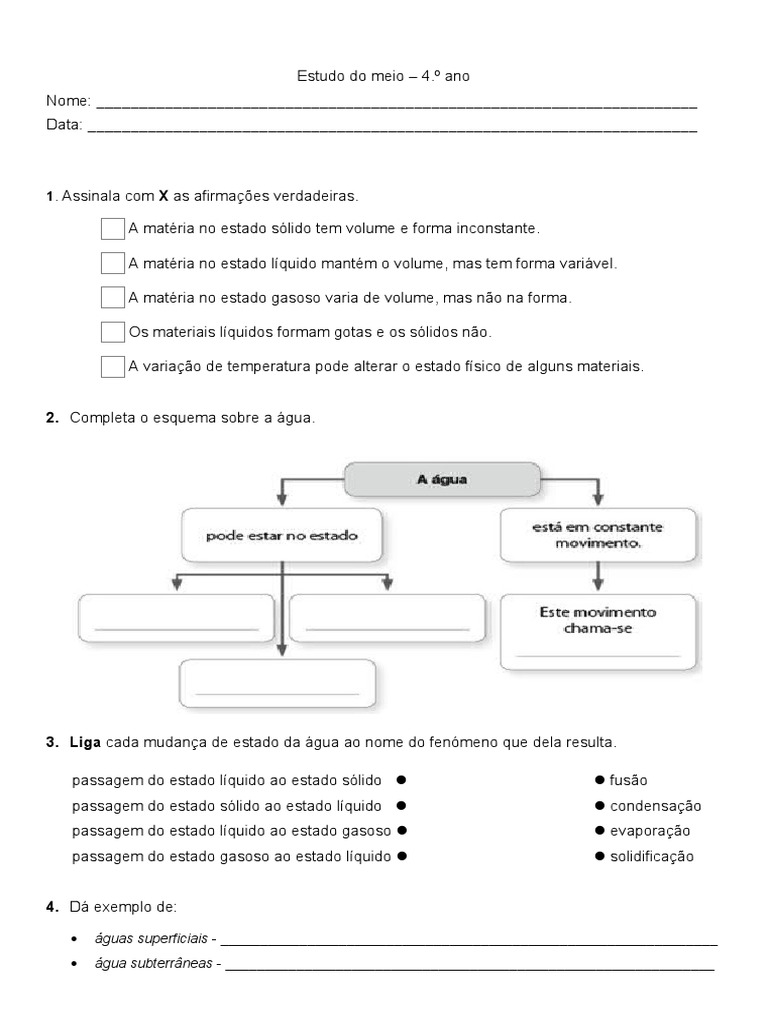 ficha-de-estudo-do-meio-4-ano-pdf-oceano-atl-ntico-ciclo-da-gua